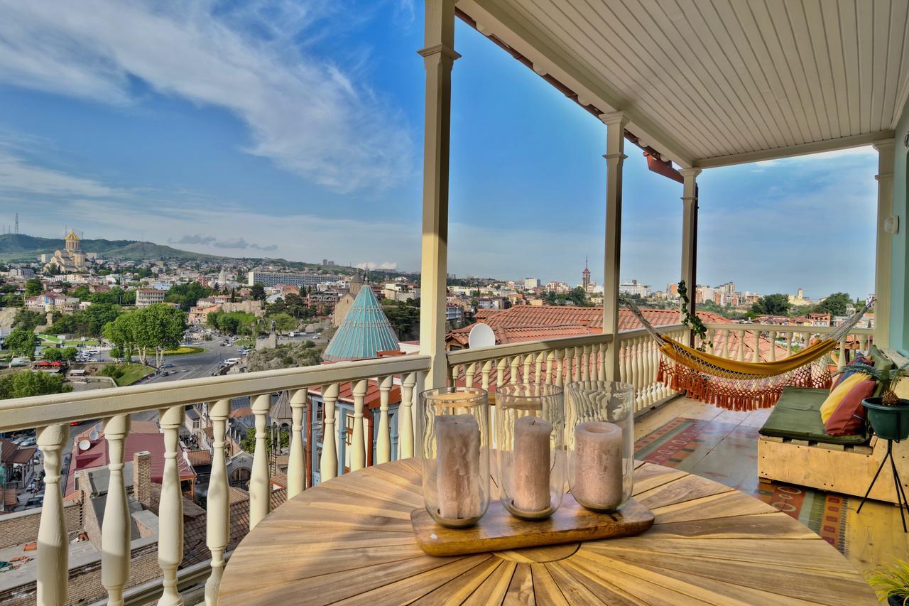 New Apartment With Amazing Views In Old Tiflis Exterior foto